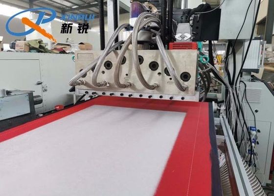 PLC কন্ট্রোল সহ 175mm নন বোনা ফ্যাব্রিক মেকিং মেশিন
