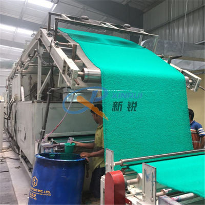 1220 মিমি 380V 400 কেজি / এইচ পিভিসি কয়েল ফ্লোর মাদুর তৈরি মেশিন