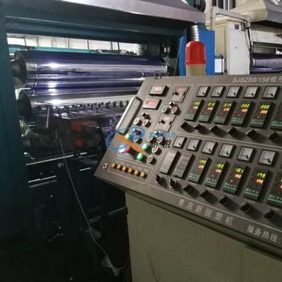 4 * 8 ফুট 1300 মিমি কঠোর পিভিসি বোর্ড মেকিং মেশিন